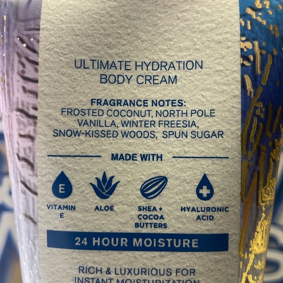 Bath & Body Works Frosted Coconut Snowball 🥥 - Body Cream - Picture 5 of 9